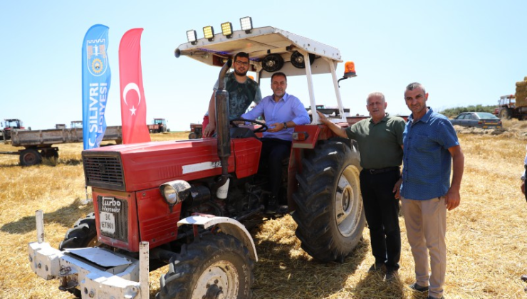 SİLİVRİ BELEDİYESİNDEN ÜRETİCİLERE 2,5 MİLYON TL’LİK SAMAN DESTEĞİ