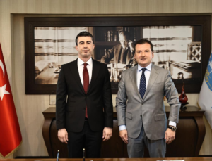 Silivri Belediye Başkanı Bora Balcıoğlu, Emniyet Müdürü Kıvanç Taşçı’yı Makamında Ağırladı