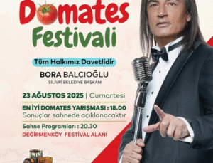 Değirmenköy 41. Domates Festivali Başlıyor: Çelik Sahne Alacak