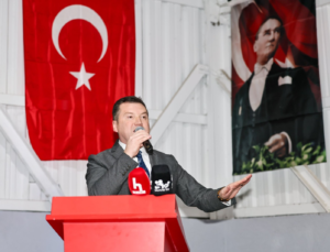 Danamandıra Mahallesi’nde orman katliamına karşı miting düzenlendi