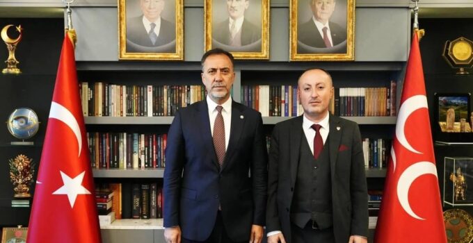 SİLİVRİSPOR KULÜBÜ BAŞKANI CEMİL KIZILKAYA’DAN MHP İSTANBUL İL BAŞKANLIĞI’NA ZİYARET